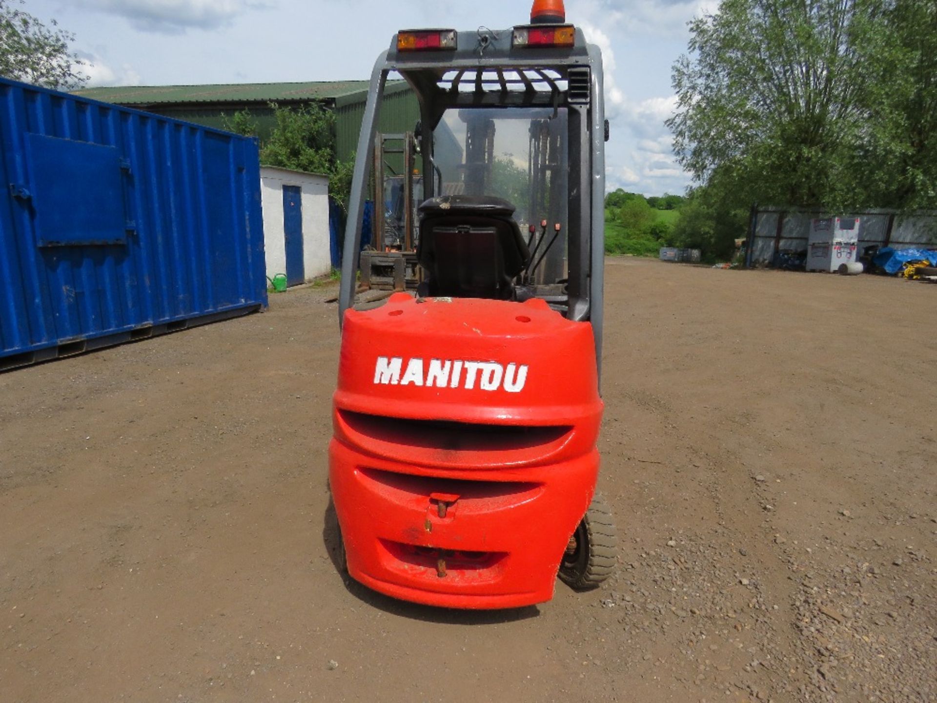 MANITOU MI 18D DIESEL ENGINED FORKLIFT TRUCK, YEAR 2016. WHEN TESTED WAS SEEN TO DRIVE, STEER AND BR - Image 4 of 10