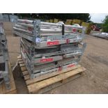 3 X DELTA DECK ALUMINIUM WORK PLATFORMS. THX14699,14695,13479