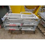 2 X DELTA DECK ALUMINIUM WORK PLATFORMS. THX15534,14785