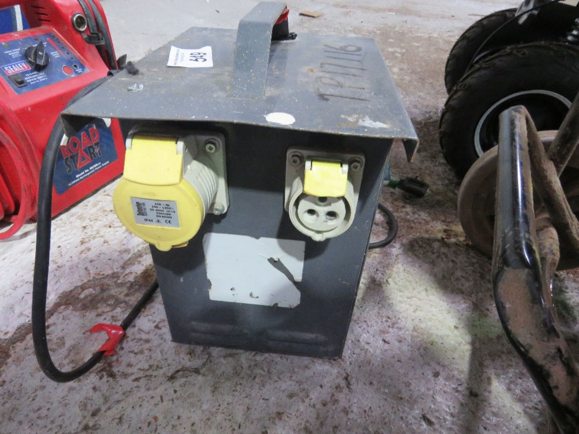 HEAVY DUTY 110VOLT TRANSFORMER.