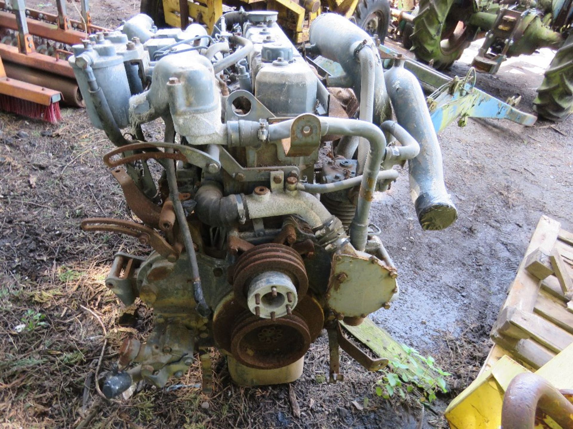 DAEWOO 6 CYLINDER TURBO CHARGED EXCAVATOR ENGINE. - Image 6 of 6