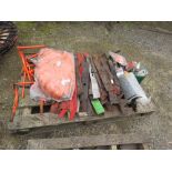 PALLET OF ASSORTED MOWER SPARES.....THIS LOT IS SOLD UNDER THE AUCTIONEERS MARGIN SCHEME, THEREFORE