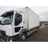 RENAULT D75 BOX LORRY REG:KE19 VVN. 7500KG RATED, DIRECT FROM LOCAL COMPANY WHO ARE SELLING DUE TO A