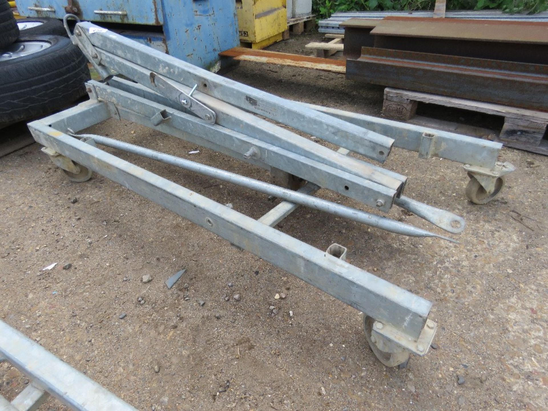 GALVANISED PLASTER BOARD LIFTING FRAME.....THIS LOT IS SOLD UNDER THE AUCTIONEERS MARGIN SCHEME, THE