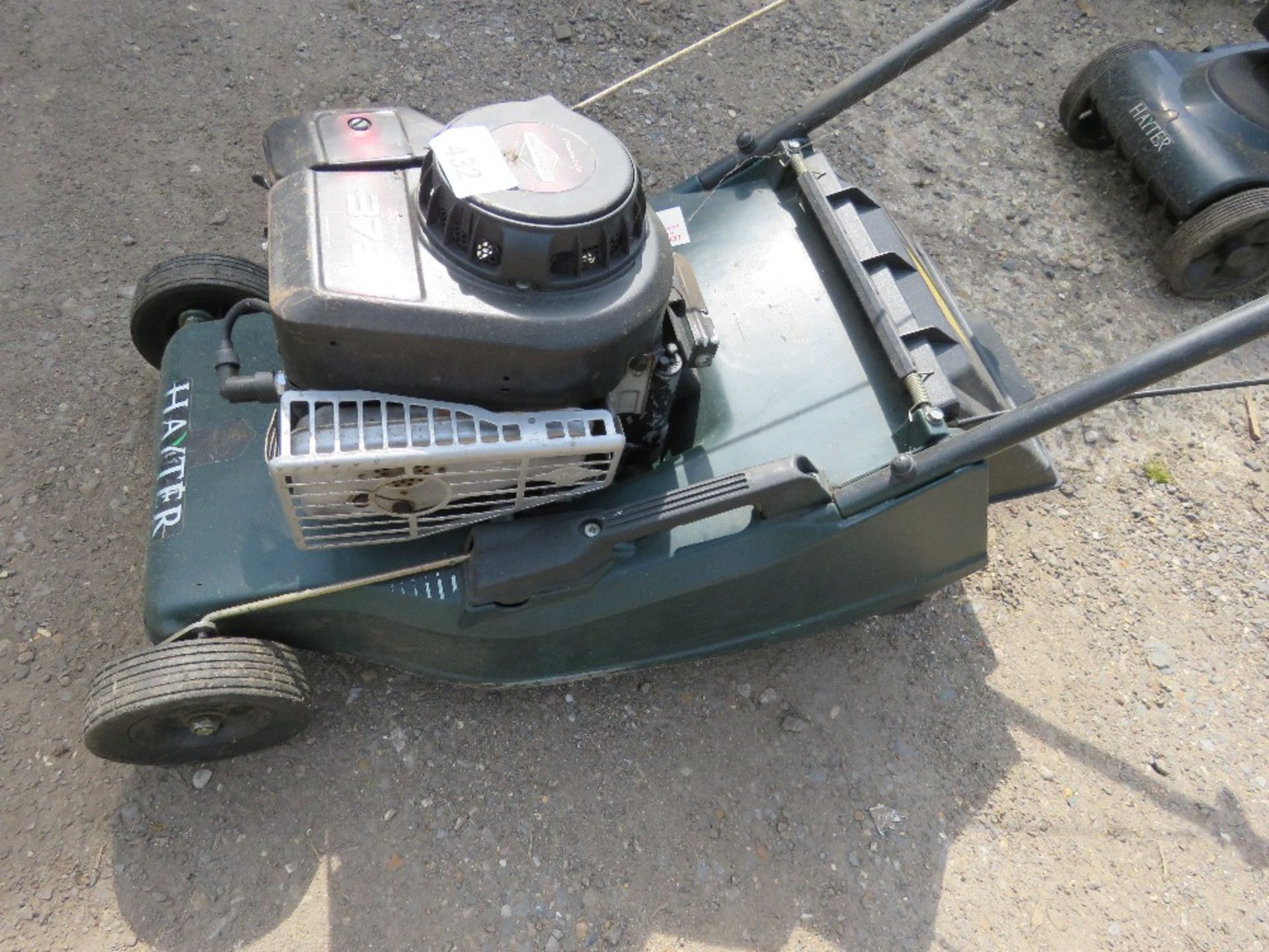 HAYTER PETROL ENGINED MOWER WITH REAR ROLLER AND NO COLLECTOR. ....THIS LOT IS SOLD UNDER THE AUCTIO - Image 2 of 4