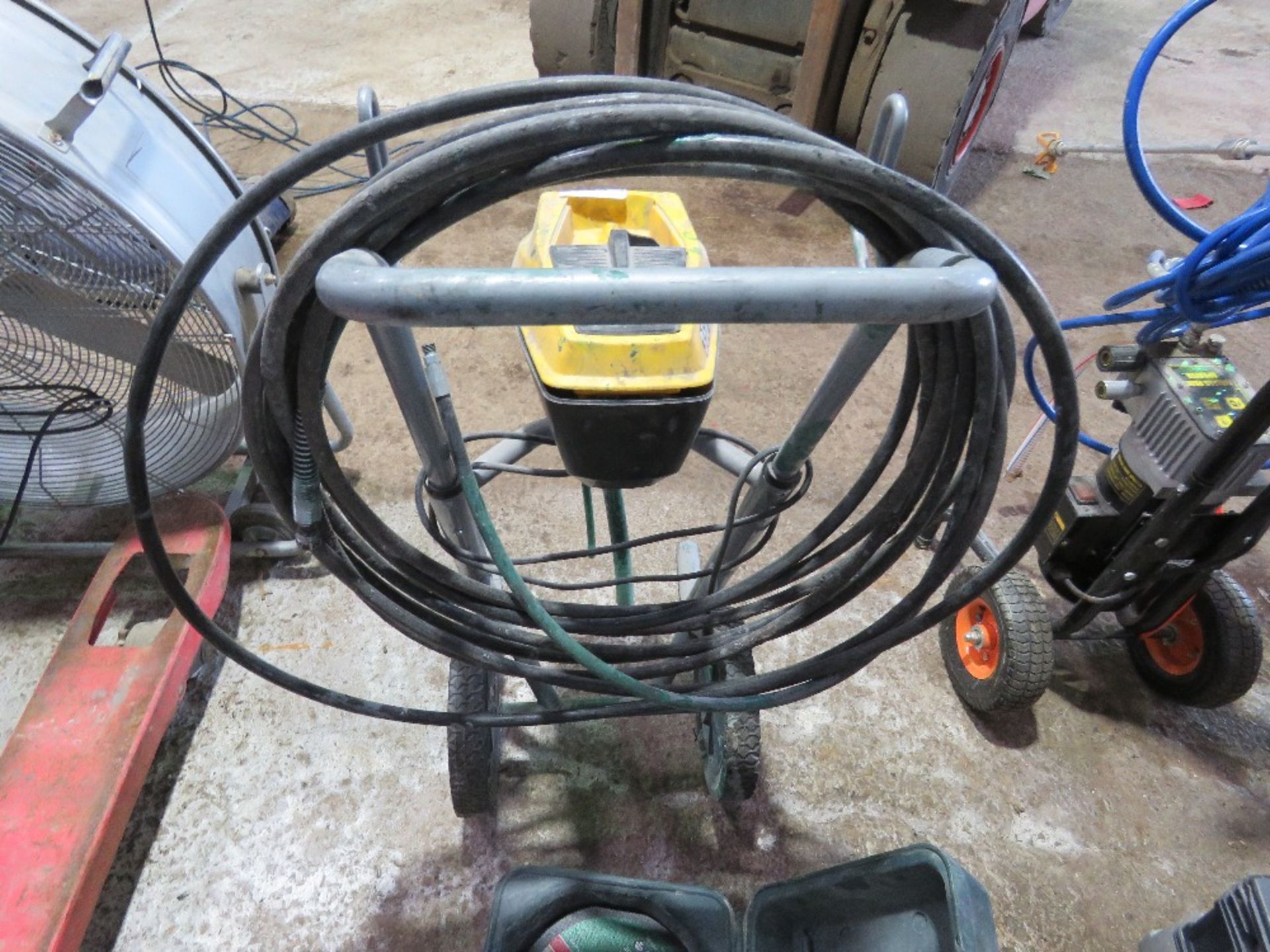 WAGNER 240VOLT POWERED AIRLESS SPRAYER.....THIS LOT IS SOLD UNDER THE AUCTIONEERS MARGIN SCHEME, THE - Image 4 of 4