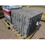 2NO PACKS OF MARSHALL PRIORA CHARCOAL BLOCK PAVERS 200X100X80MM. SOURCED FROM COMPANY LIQUIDATION.