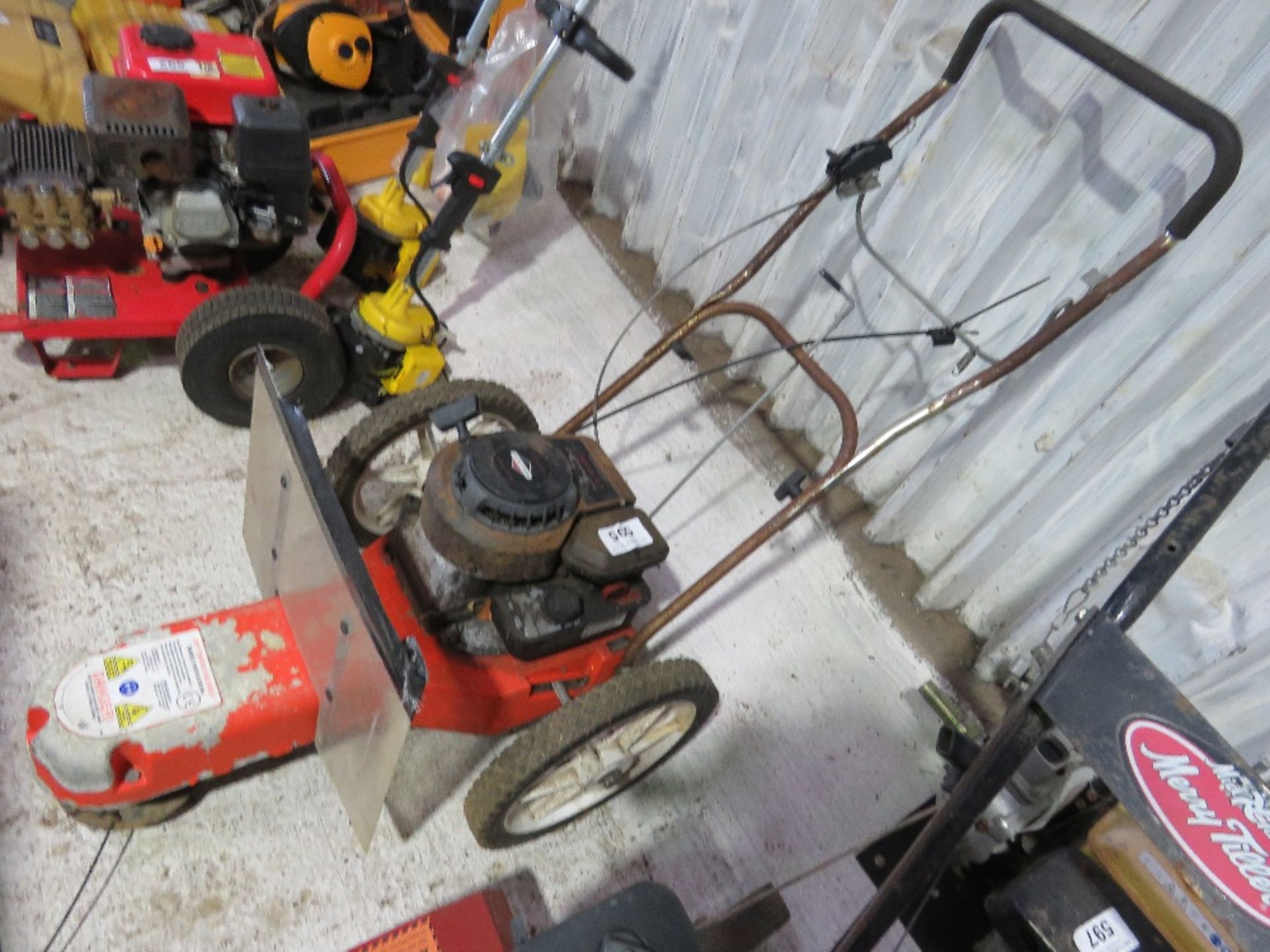 WHEELED STRIMMER.OWNER MOVING HOUSE.....THIS LOT IS SOLD UNDER THE AUCTIONEERS MARGIN SCHEME, THEREF - Image 3 of 7