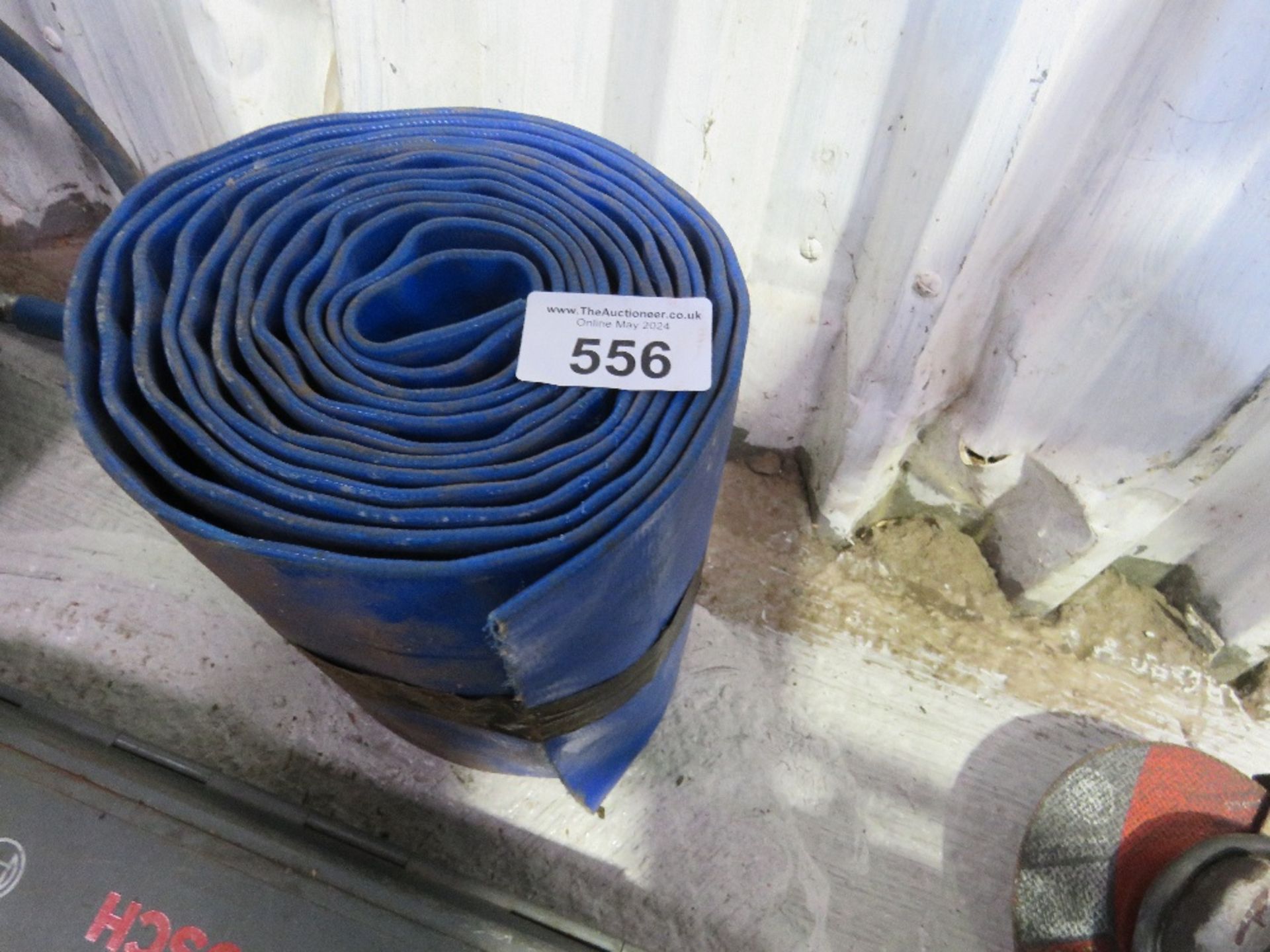 ROLL OF LAREG BORE LAY FLAT HOSE.....THIS LOT IS SOLD UNDER THE AUCTIONEERS MARGIN SCHEME, THEREFORE - Image 3 of 3