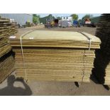 EXTRA LARGE PACK OF TREATED OVERLAP SHIPLAP TIMBER CLADDING BOARDS 19MM X 100MM @ 1725MM LENGTH APPR