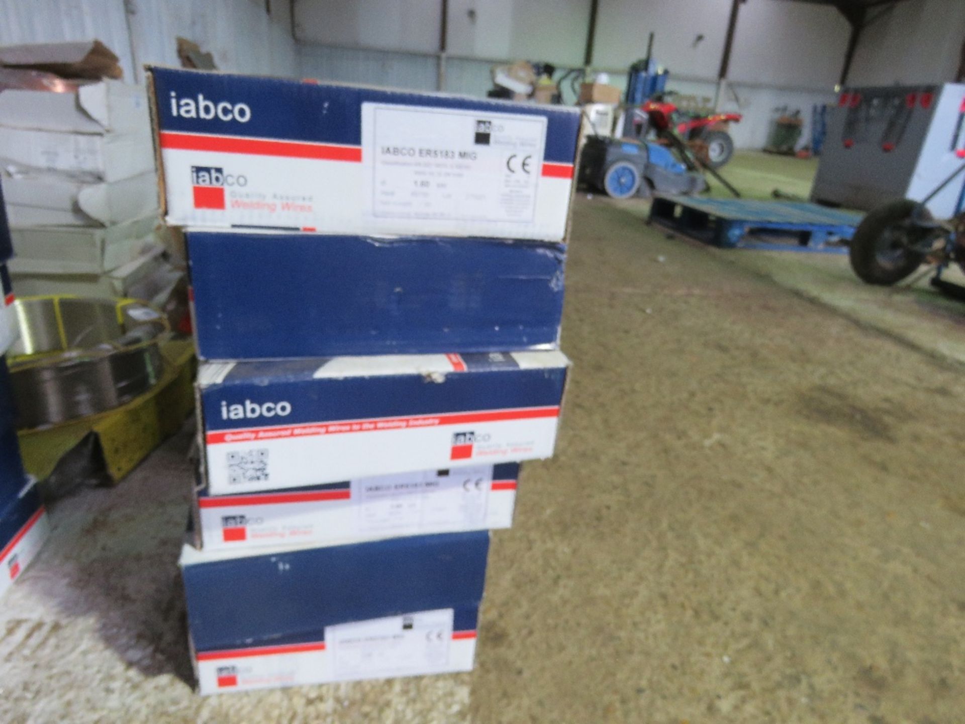 6NO ROLLS OF IABCO 1.6MM DIAMETER MIG WELDING WIRE.....THIS LOT IS SOLD UNDER THE AUCTIONEERS MARGIN - Image 3 of 3