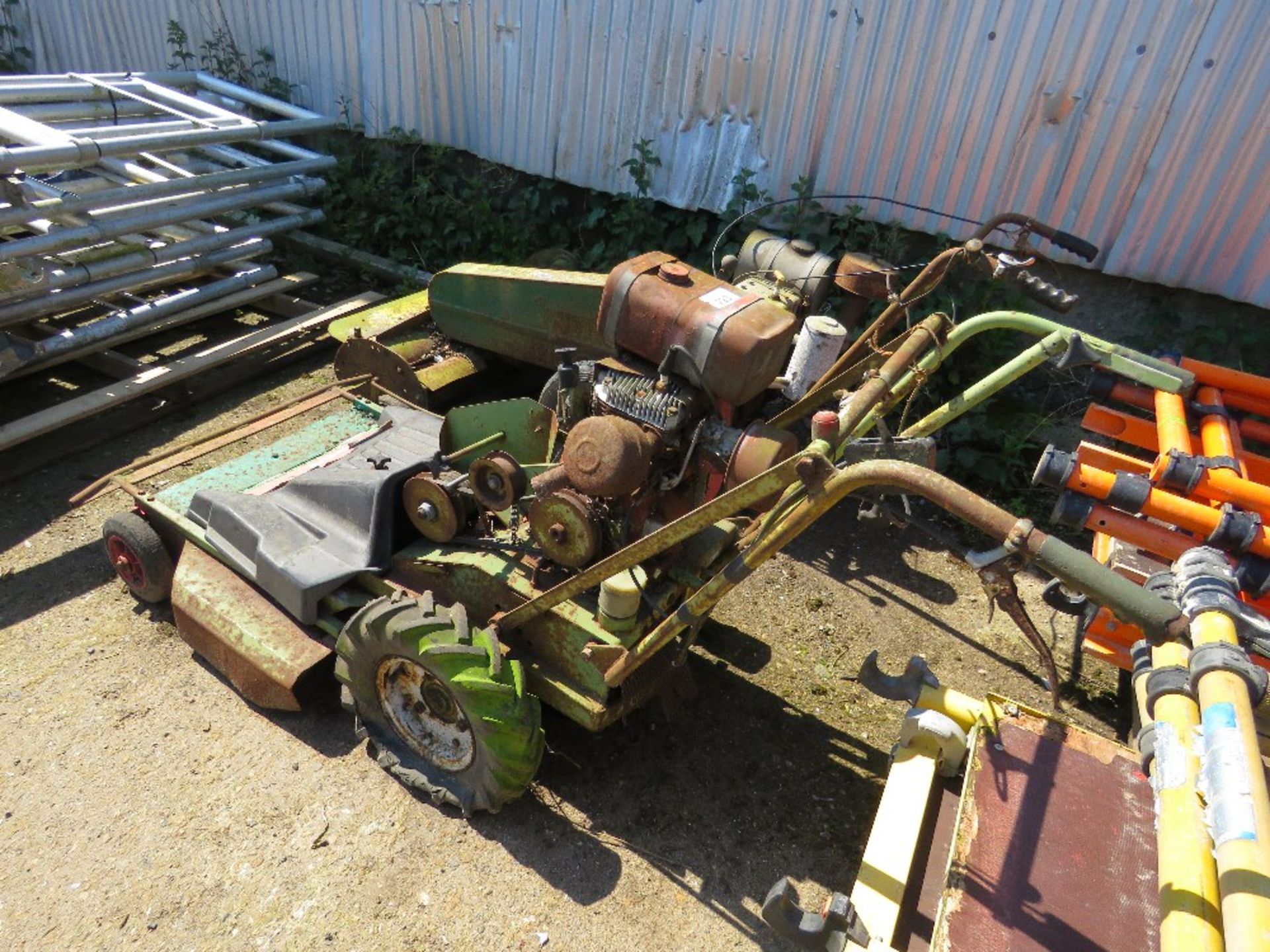 2 X PETROL ENGINED ROUGH CUT MOWERS....THIS LOT IS SOLD UNDER THE AUCTIONEERS MARGIN SCHEME, THEREFO - Image 2 of 7