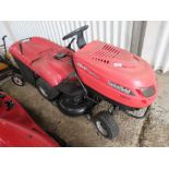 MOUNTFIELD 1740H HYDRO RIDE ON MOWER WITH COLLECTOR, NO SEAT....THIS LOT IS SOLD UNDER THE AUCTIONEE