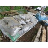 QUANTITY OF BAGS OF CHIPPED RUBBER FOR MENAGE / PLAY AREA.....THIS LOT IS SOLD UNDER THE AUCTIONEERS