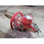 RZ60 PETROL ENGINED BLOCK CUTTING CHAINSAW.....THIS LOT IS SOLD UNDER THE AUCTIONEERS MARGIN SCHEME,