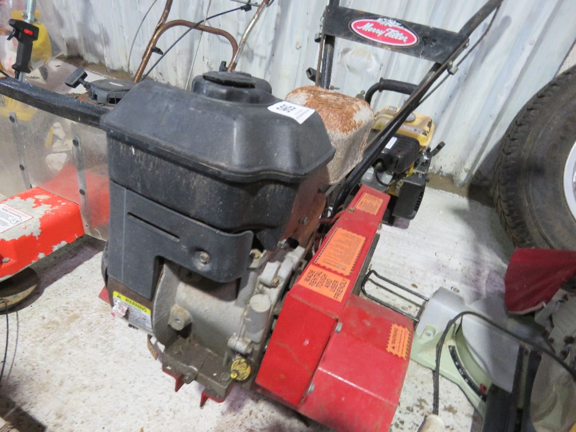 MERRY TILLER ROTORVATOR.OWNER MOVING HOUSE.....THIS LOT IS SOLD UNDER THE AUCTIONEERS MARGIN SCHEME, - Image 4 of 6