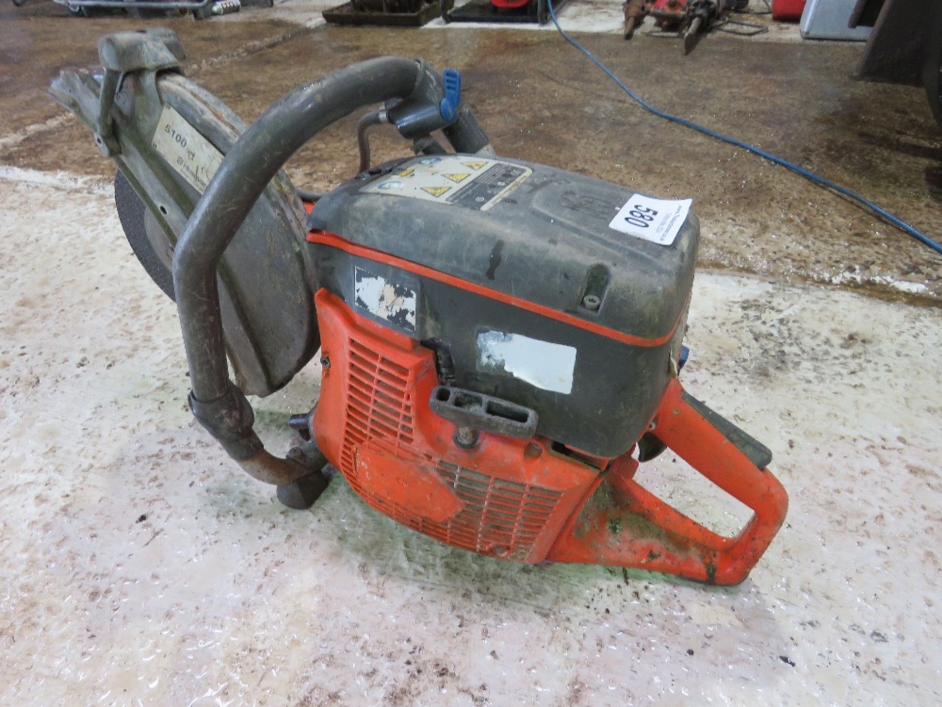 HUSQVARNA PETROL ENGINED CUT OFF SAW....THIS LOT IS SOLD UNDER THE AUCTIONEERS MARGIN SCHEME, THEREF - Image 3 of 3