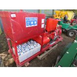 STERLING SPP FIRE PUMP, JOHN DEERE 4 CYLINDER ENGINE POWERED. LOW HOURS/STANDBY ONLY.....THIS LOT IS