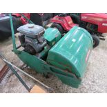 RANSOMES PROFESSIONAL CYLINDER MOWER WITH BOX. KUBOTA ELECTRIC START PETROL ENGINE DIRECT FROM SPORT