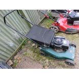 HAYTER PETROL ENGINED MOWER WITH COLLECTOR. ....THIS LOT IS SOLD UNDER THE AUCTIONEERS MARGIN SCHEME