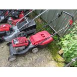 MOUNTFIELD PETROL ENGINED MOWER WITH R COLLECTOR. ....THIS LOT IS SOLD UNDER THE AUCTIONEERS MARGIN