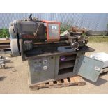 HARRISON 3 PHASE POWERED WORKSHOP LATHE.....THIS LOT IS SOLD UNDER THE AUCTIONEERS MARGIN SCHEME, TH