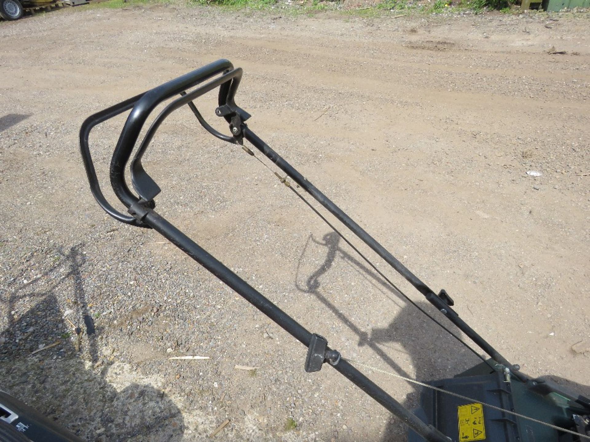 HAYTER PETROL ENGINED MOWER WITH REAR ROLLER AND NO COLLECTOR. ....THIS LOT IS SOLD UNDER THE AUCTIO - Image 4 of 4