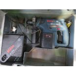 BOSCH BATTERY DRILL IN A CASE.....THIS LOT IS SOLD UNDER THE AUCTIONEERS MARGIN SCHEME, THEREFORE NO