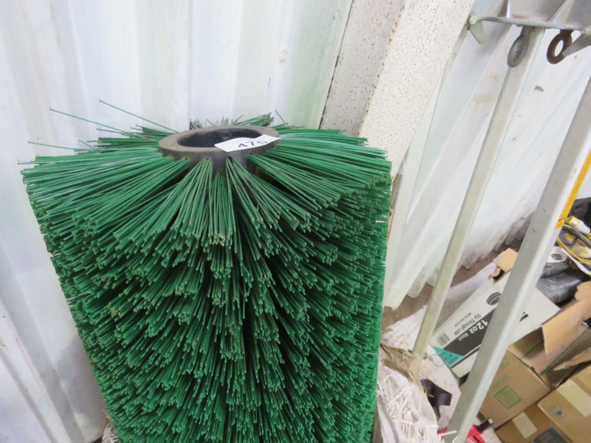 SWEEPER BRUSH, UNUSED, 4FT WIDTH APPROX.