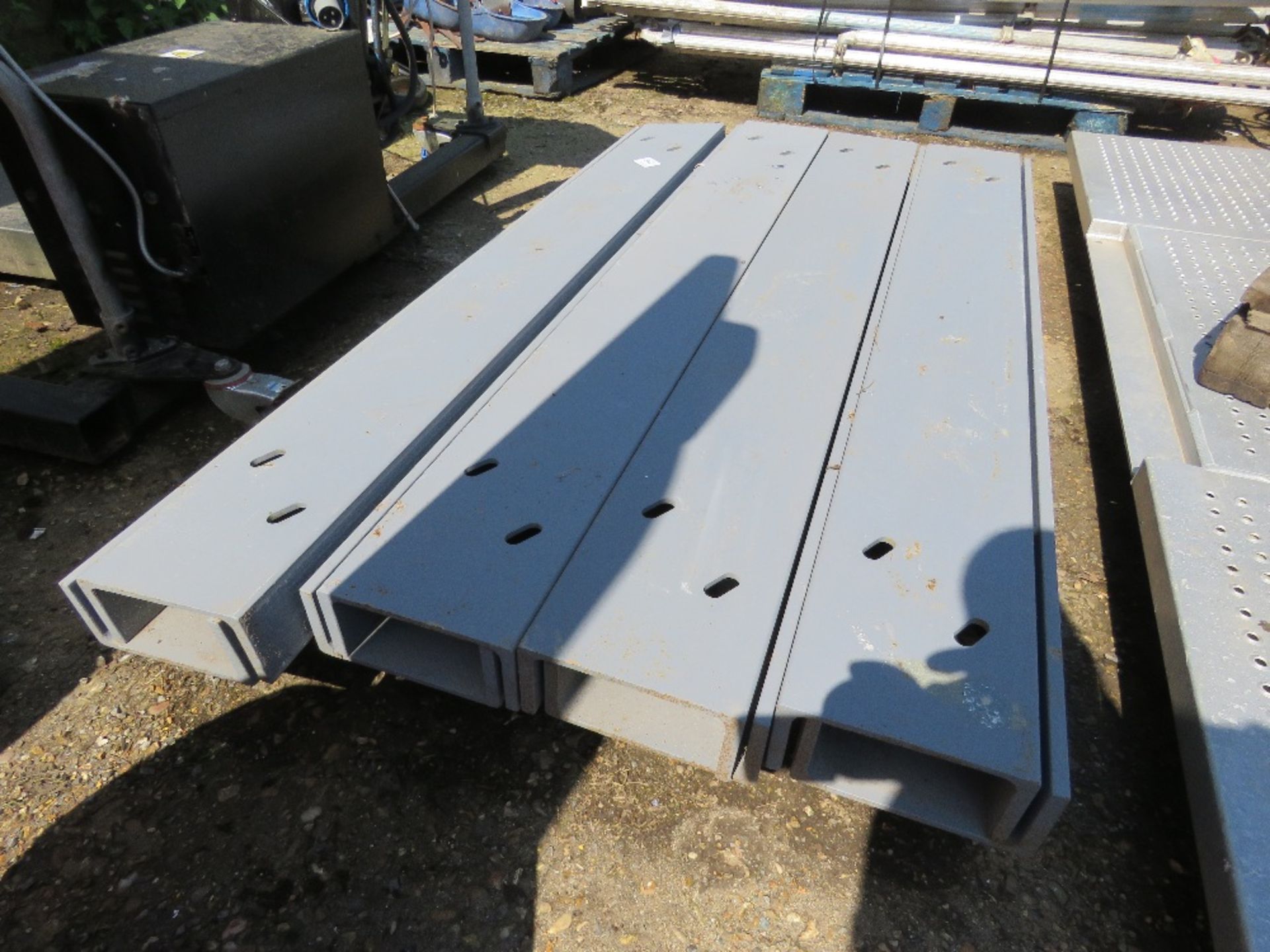 8NO HEAVY STEEL CHANNELS 1.65M LENGTH X 90MM X 200MM APPROX.....THIS LOT IS SOLD UNDER THE AUCTIONEE - Image 3 of 3