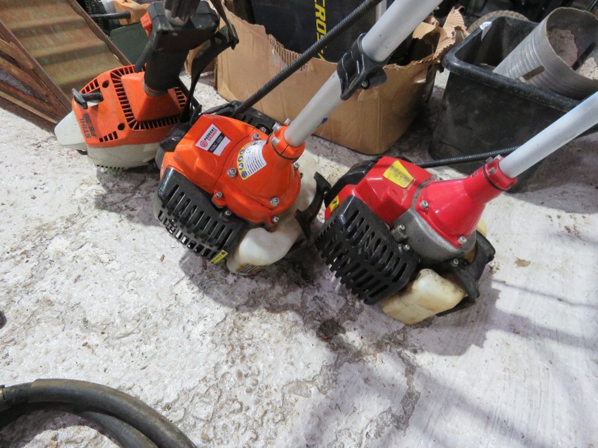 STIHL PLUS 2 OTHER PETROL ENGINED STRIMMERS. - Image 5 of 7