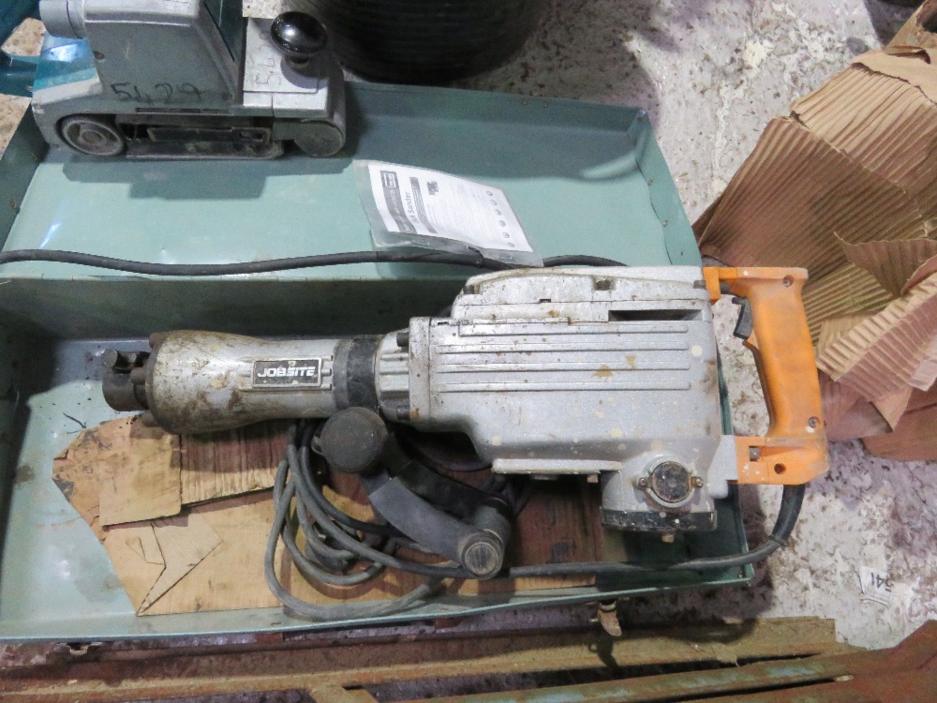 240VOLT BREAKER PLUS A MAKITA BELT SANDER.....THIS LOT IS SOLD UNDER THE AUCTIONEERS MARGIN SCHEME, - Image 4 of 7