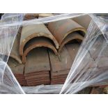 PALLET OF PEG TILES AND RIDGE TILES.....THIS LOT IS SOLD UNDER THE AUCTIONEERS MARGIN SCHEME, THEREF