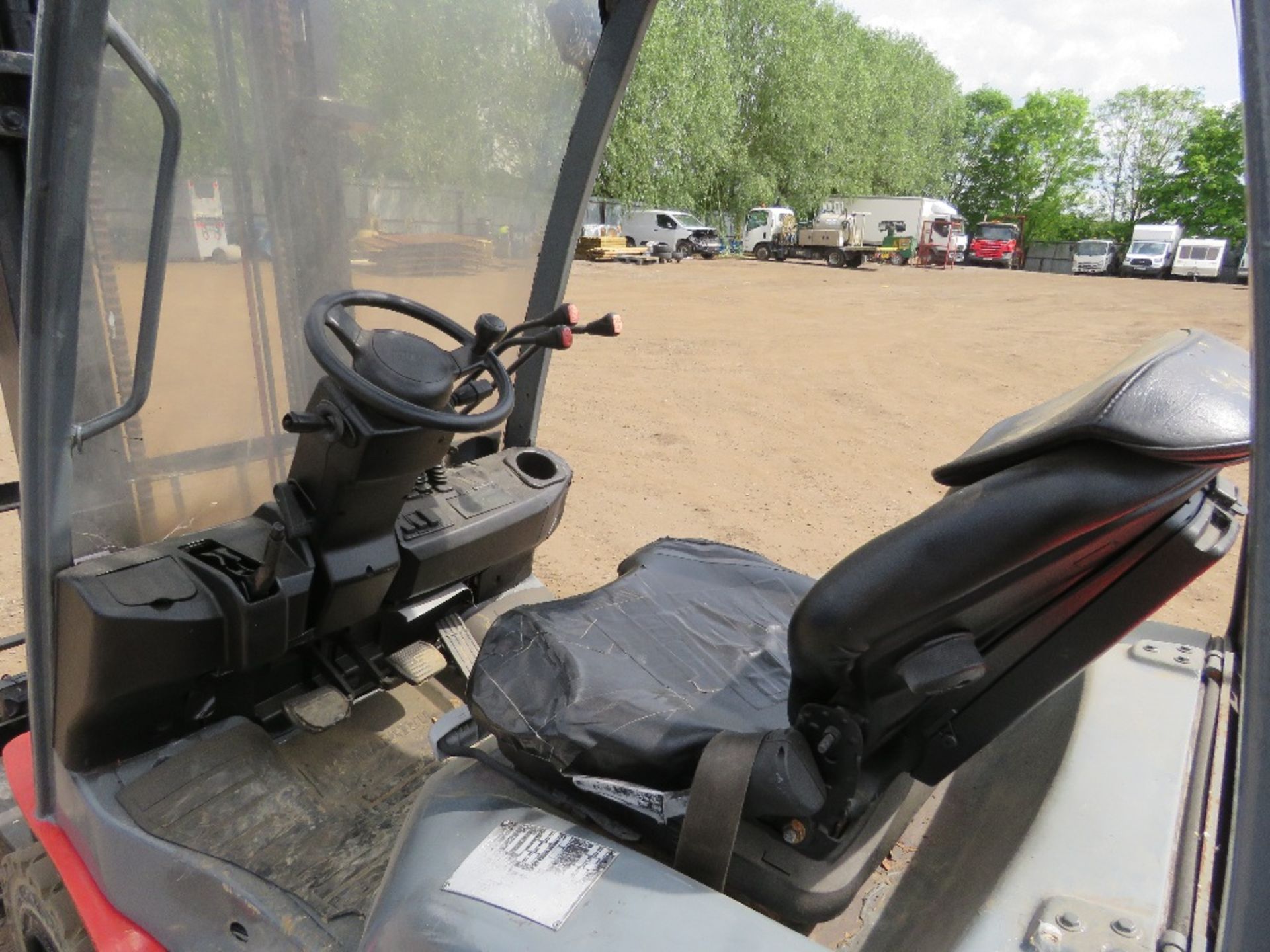 MANITOU MI 18D DIESEL ENGINED FORKLIFT TRUCK, YEAR 2016. WHEN TESTED WAS SEEN TO DRIVE, STEER AND BR - Image 5 of 10