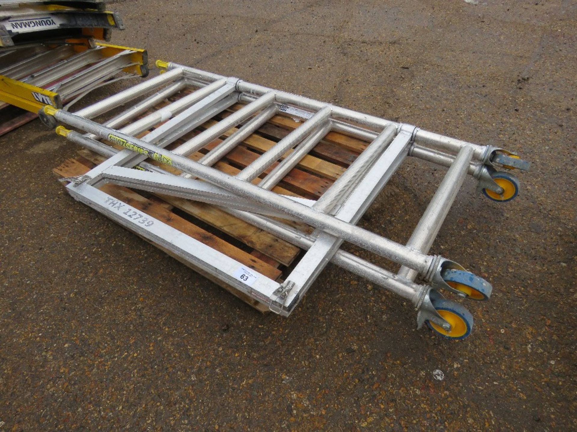 WHEELED QUICK SCAFFOLD FRAME ONLY. THX12739 - Image 2 of 4