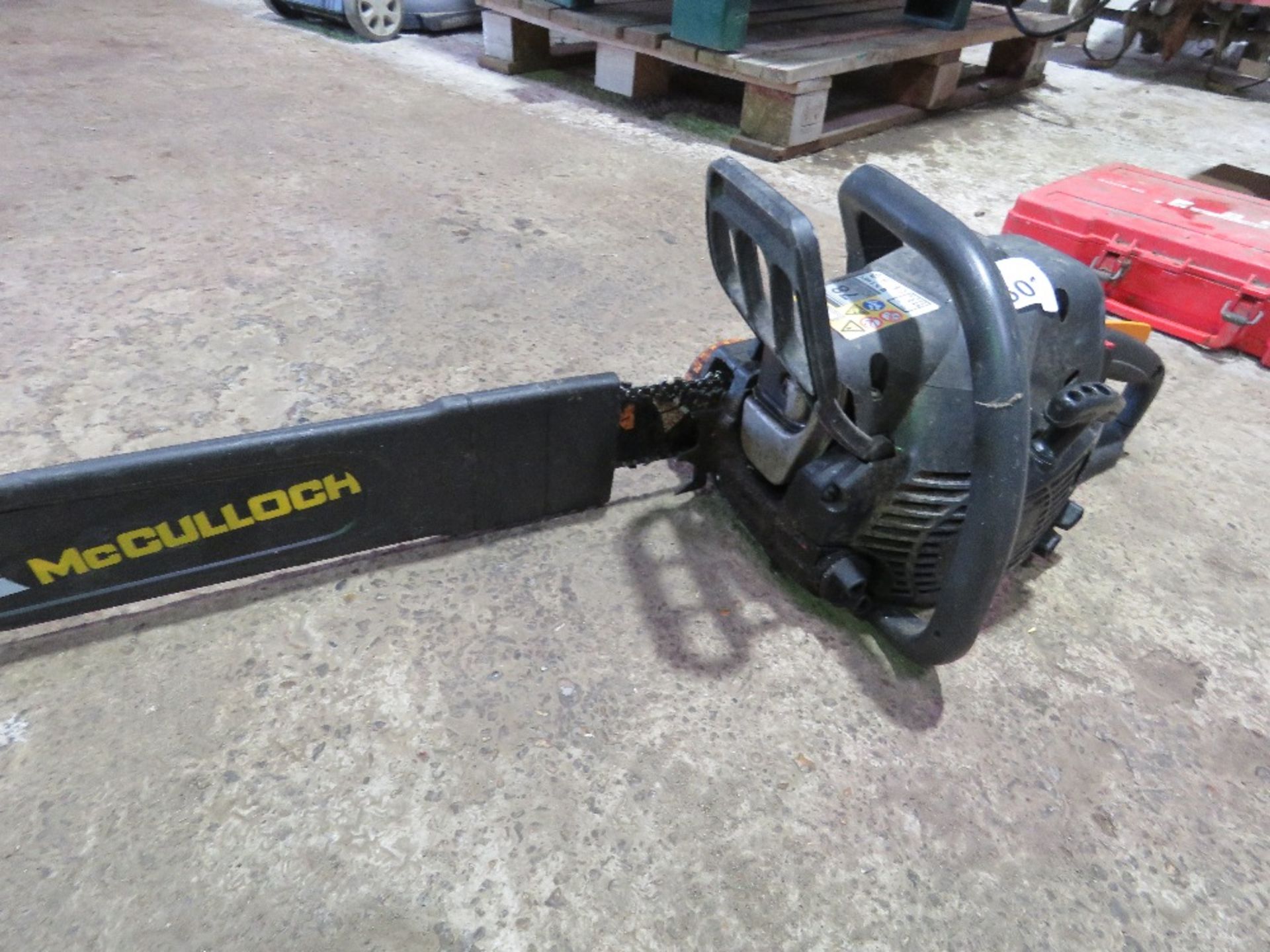 CHAINSAW PLUS A HILTI NAIL GUN.OWNER MOVING HOUSE.....THIS LOT IS SOLD UNDER THE AUCTIONEERS MARGIN - Image 4 of 6