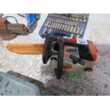 STIHL MS200T PETROL CHAINSAW WITH A SPARE CHAIN.....THIS LOT IS SOLD UNDER THE AUCTIONEERS MARGIN SC