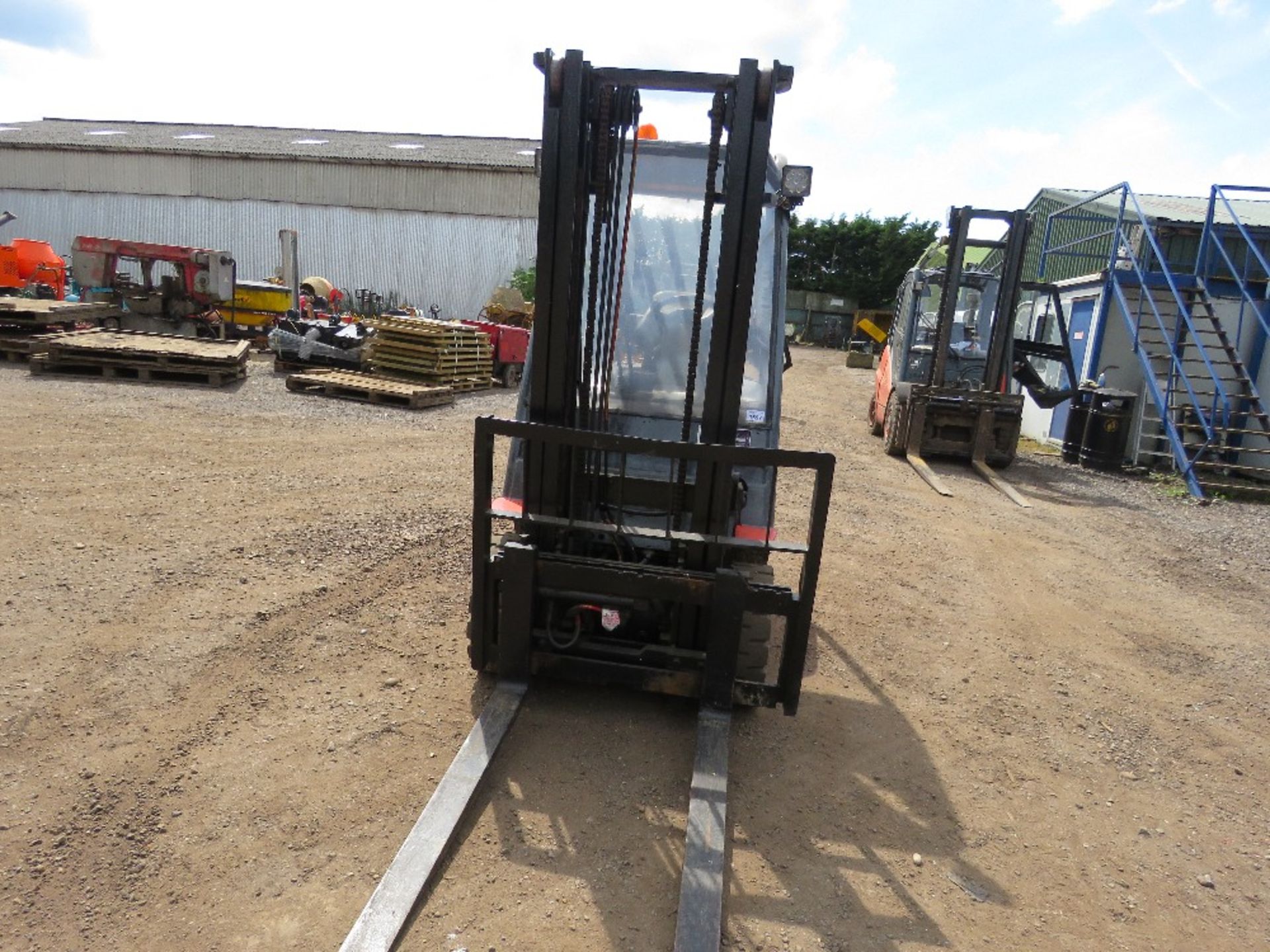 MANITOU MI 18D DIESEL ENGINED FORKLIFT TRUCK, YEAR 2016. WHEN TESTED WAS SEEN TO DRIVE, STEER AND BR - Image 2 of 10