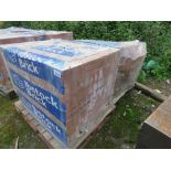 2NO PALLETS OF IBSTOCK LEICESTER AUTUMN MULTI RED BRICKS. 480NO IN EACH PACK APPROX. SURPLUS TO REQU