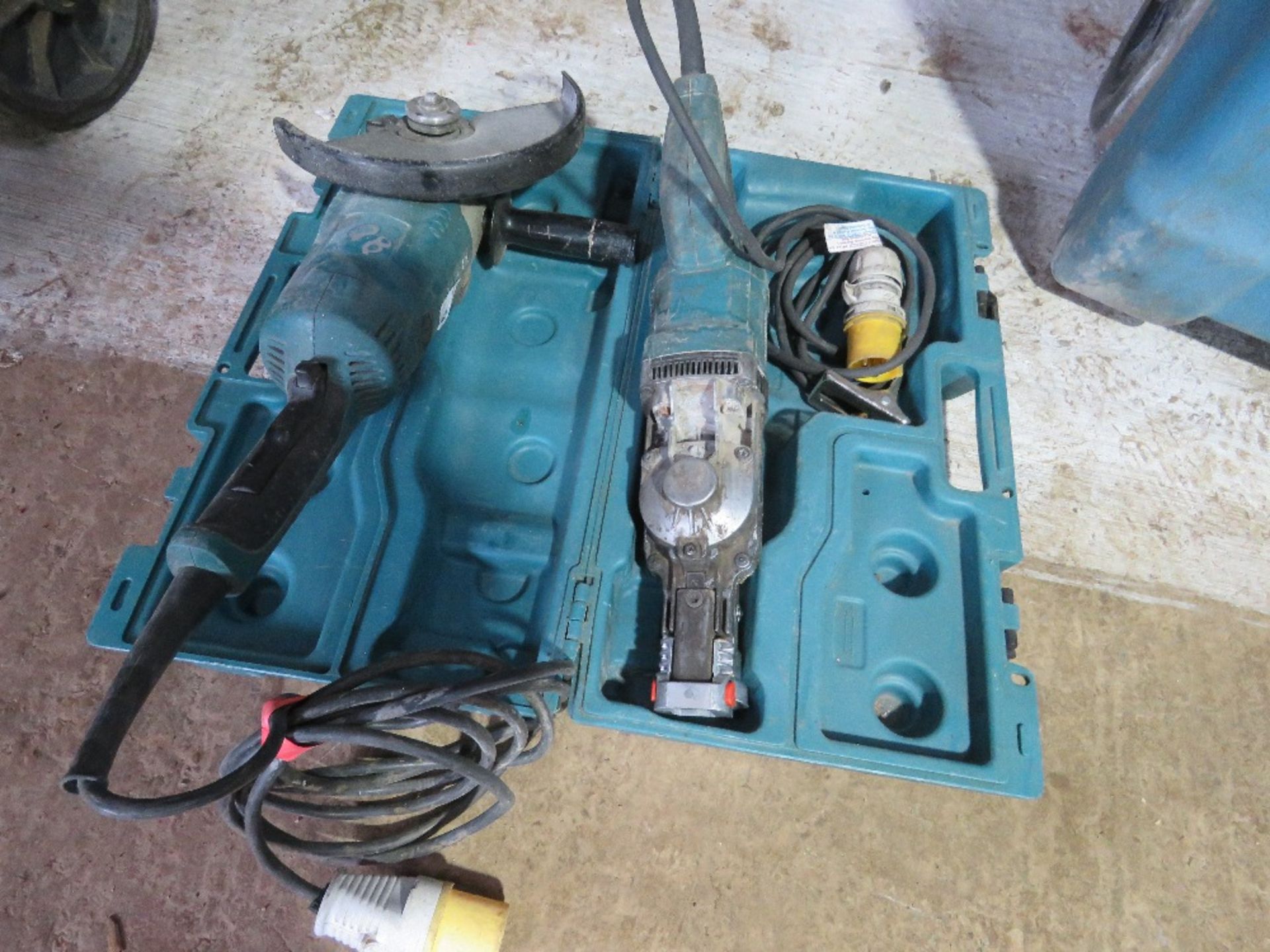 MAKITA 110VOLT RECIP SAW PLUS A GRINDER. - Image 3 of 3