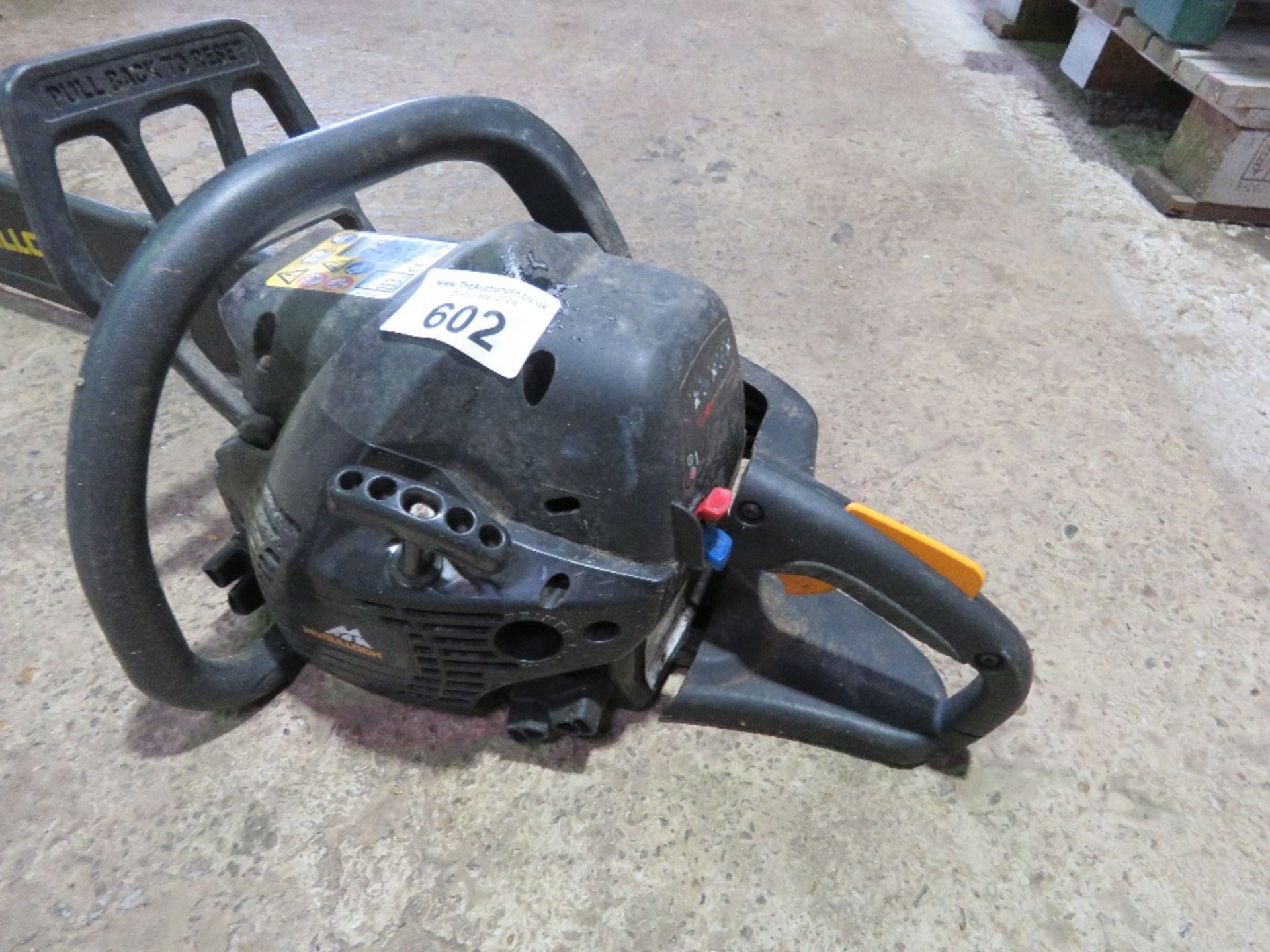 CHAINSAW PLUS A HILTI NAIL GUN.OWNER MOVING HOUSE.....THIS LOT IS SOLD UNDER THE AUCTIONEERS MARGIN - Image 3 of 6