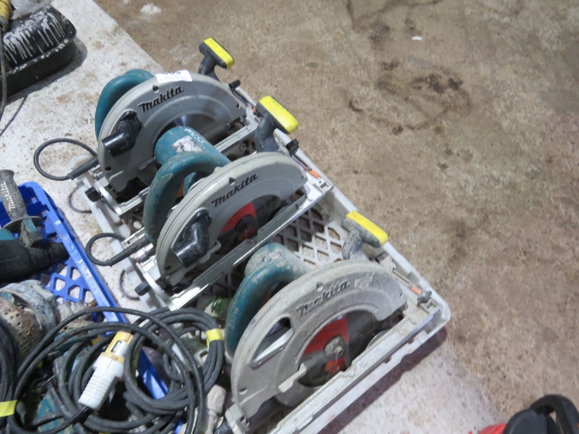 3 X MAKITA 110VOLT CIRCULAR SAWS. - Bild 2 aus 7