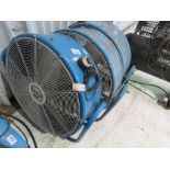 3 X LARGE SIZED AIR FANS.....THIS LOT IS SOLD UNDER THE AUCTIONEERS MARGIN SCHEME, THEREFORE NO VAT