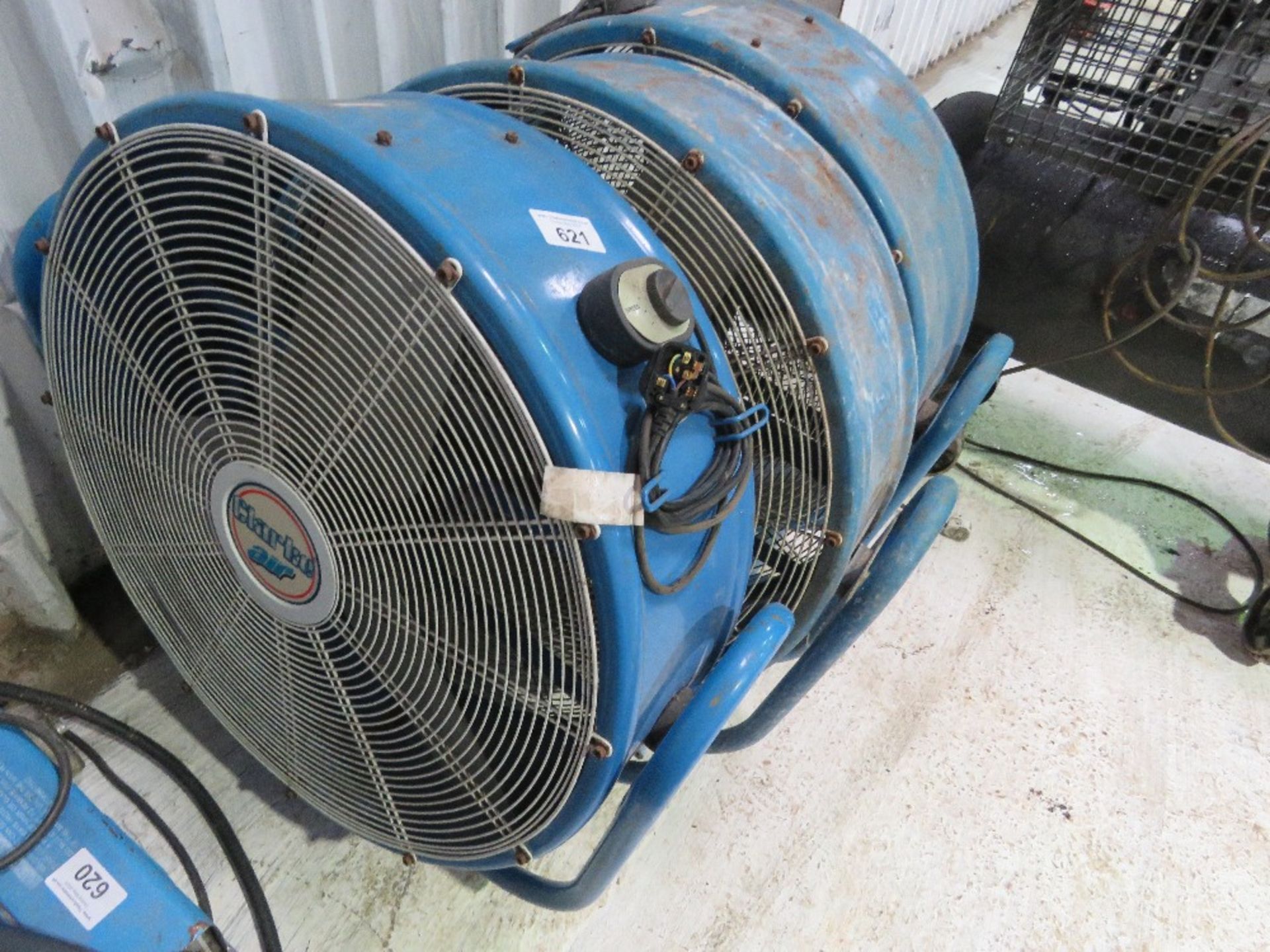 3 X LARGE SIZED AIR FANS.....THIS LOT IS SOLD UNDER THE AUCTIONEERS MARGIN SCHEME, THEREFORE NO VAT