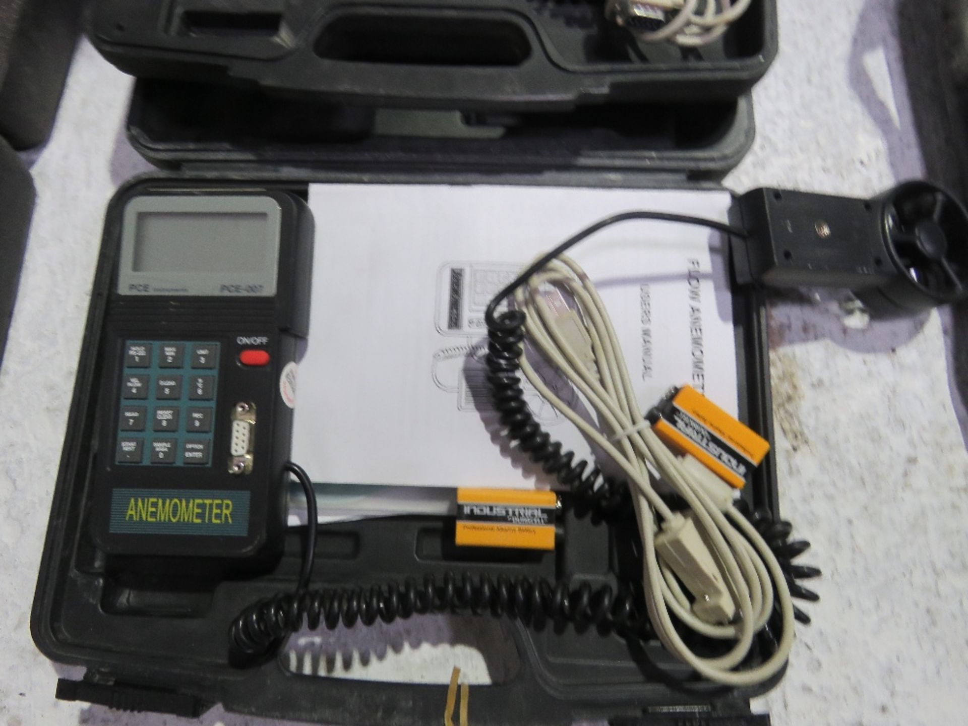 2 X ANEMOMETER TESTING UNITS IN CASES.....THIS LOT IS SOLD UNDER THE AUCTIONEERS MARGIN SCHEME, THER - Image 2 of 4