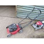 MOUNFIELD PETROL ENGINED MOWER WITH NO COLLECTOR. ....THIS LOT IS SOLD UNDER THE AUCTIONEERS MARGIN