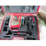 DATUM ROTARY LASER LEVEL IN A CASE.