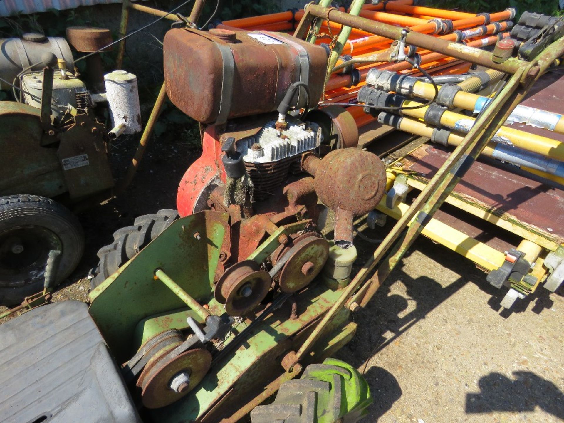 2 X PETROL ENGINED ROUGH CUT MOWERS....THIS LOT IS SOLD UNDER THE AUCTIONEERS MARGIN SCHEME, THEREFO - Image 3 of 7