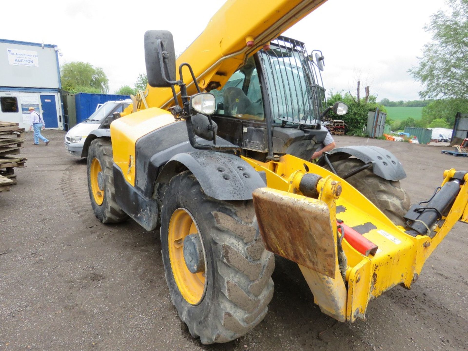 JCB 540-140 TELEHANDLER FORKLIFT YEAR 2017 BUILD, 14METRE REACH, 4 TONNE LIFT. REG:RV17 YGT WITH CO - Image 6 of 12