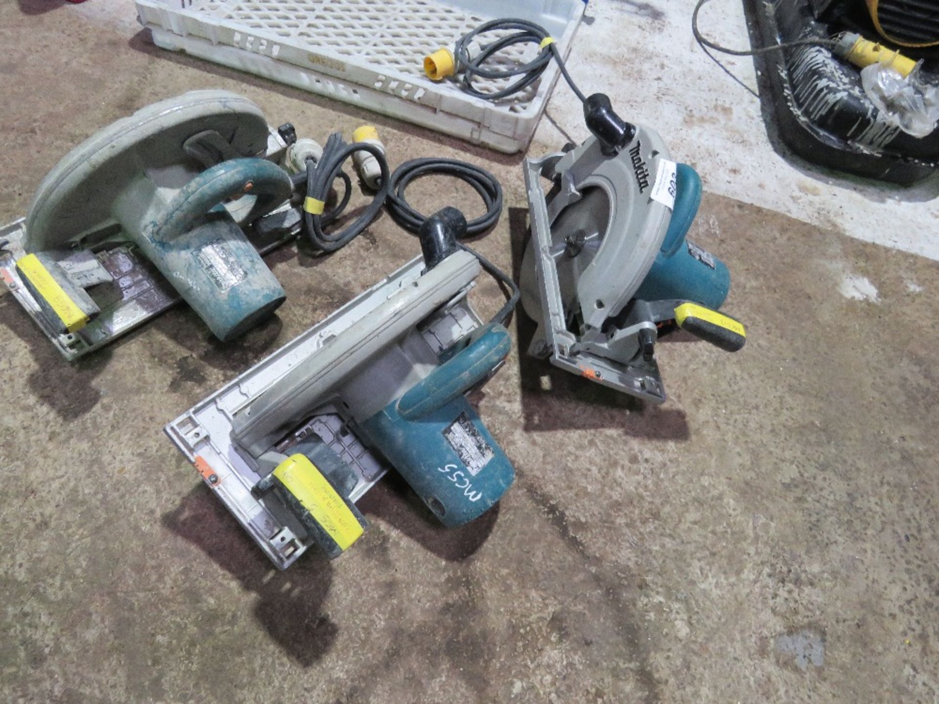 3 X MAKITA 110VOLT CIRCULAR SAWS. - Bild 7 aus 7